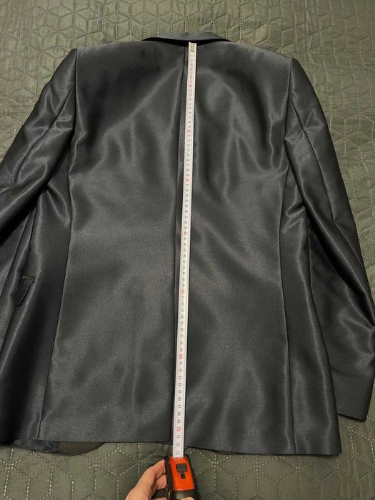 Costum bărbătesc ocazie Boldman nr 48–ca nou+cămașă și accesorii CADOU