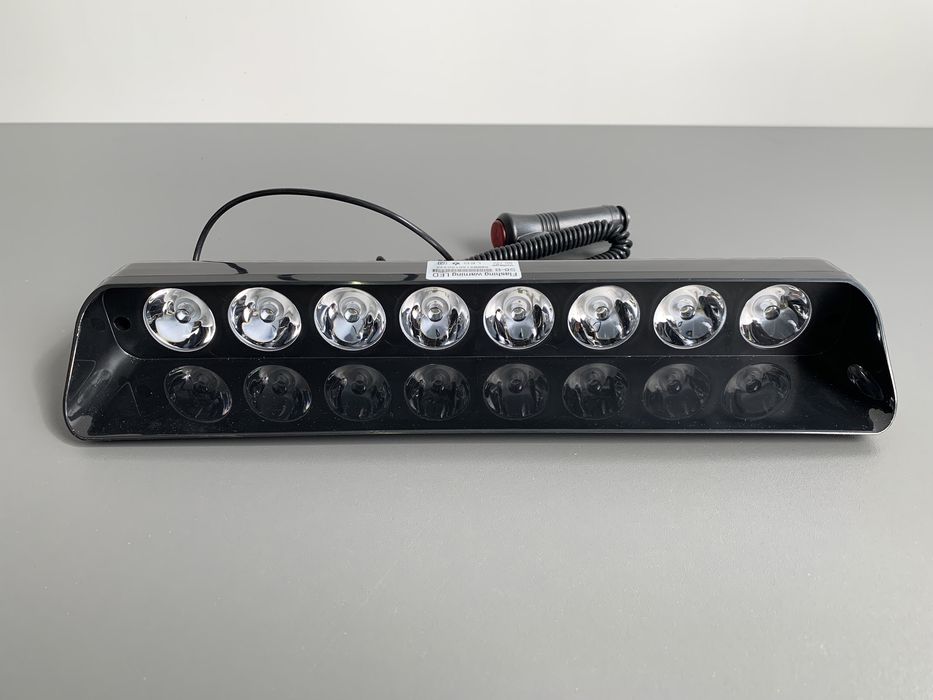 Stroboscop auto LED parbriz, albastru - S8