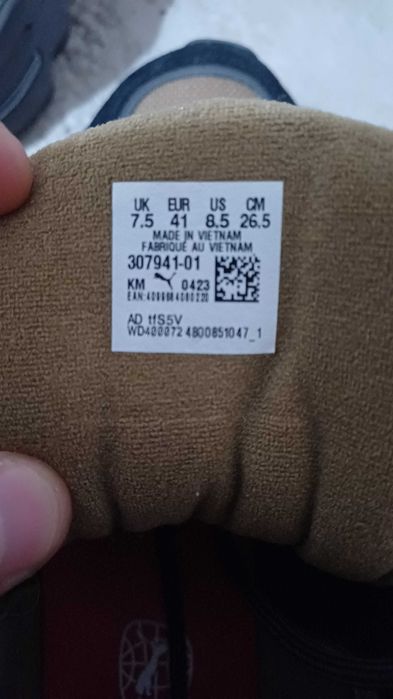 Puma ,eur 41 Made in Vietnam