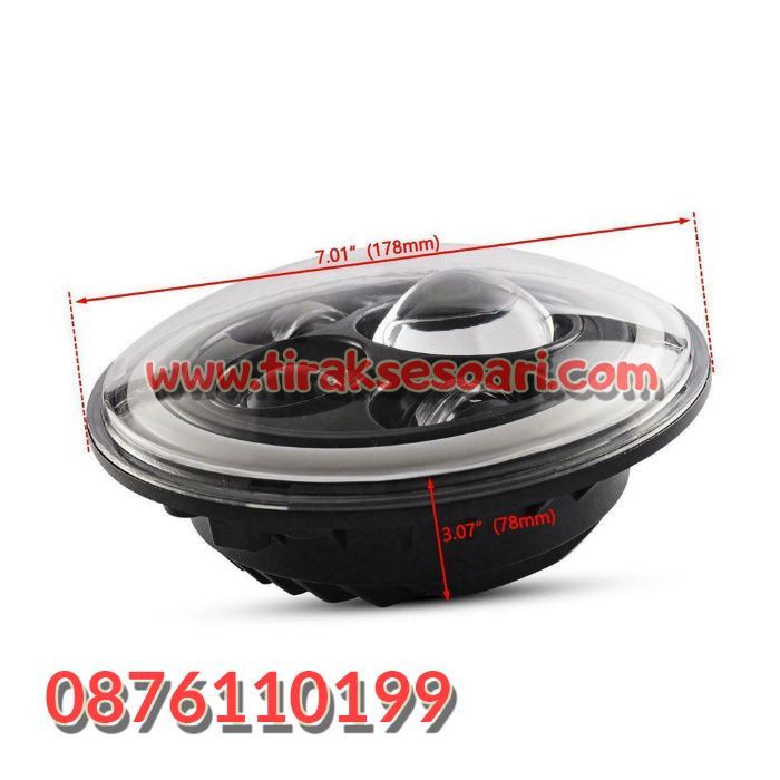 ПРОМО 200W 7 Инч LED фарове за джип Jeep Wrangler Cherokee Lada Niva