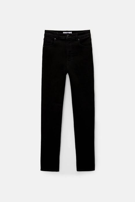 Джинсы скинни чёрные PULL&BEAR
