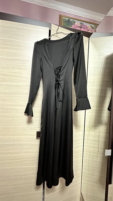 длинные платья летние осение