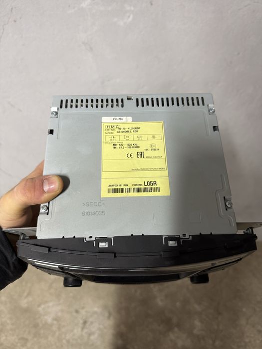 Магнитофон от Хюндай акцент