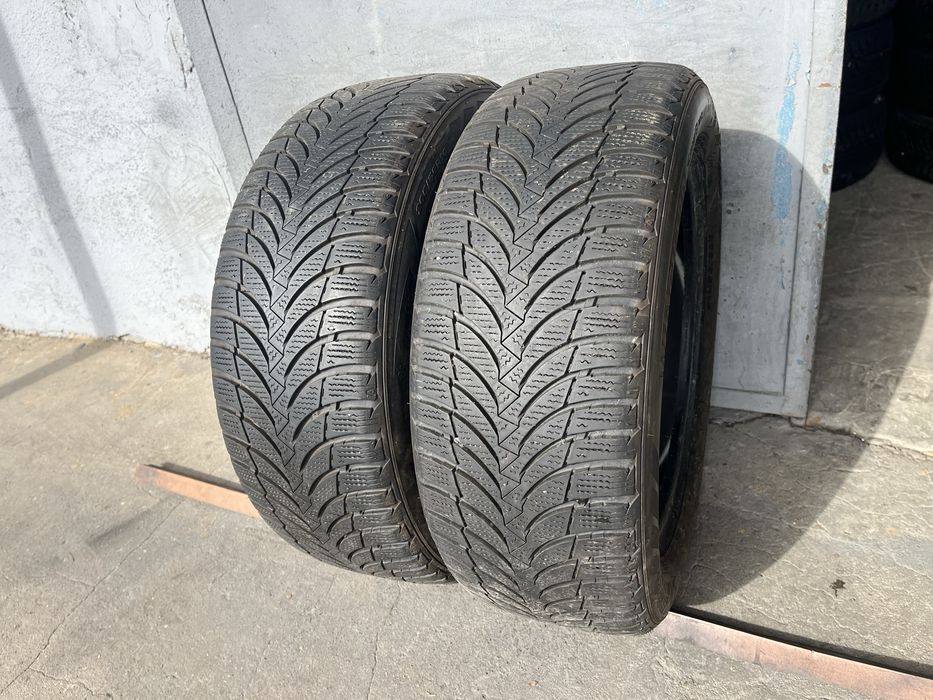 2 бр. зимни гуми 205/55/16 Nexen 6,5 mm DOT 1019