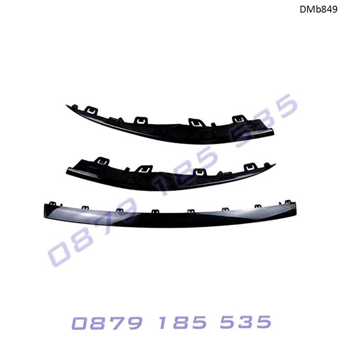 Лайсни спойлер предна броня Mercedes C W205 AMG мерцедес Ц амг части