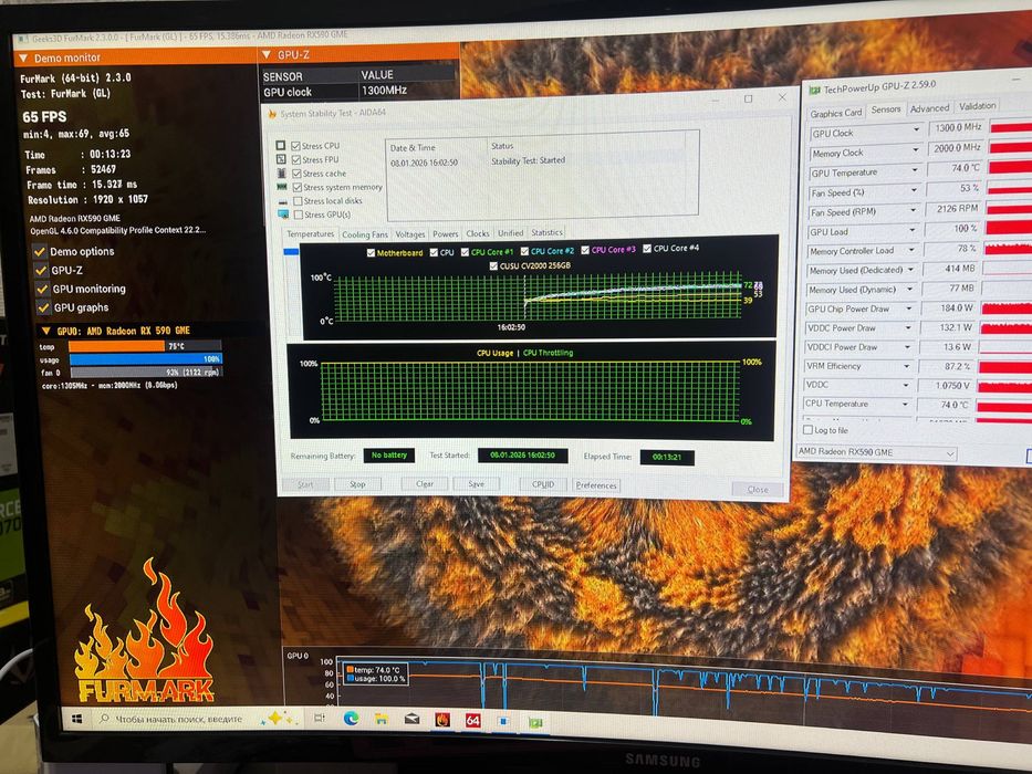 Игровой компютер на заказ Intel Xeon E5 2695v3 // 32Gb // RX590 8Gb