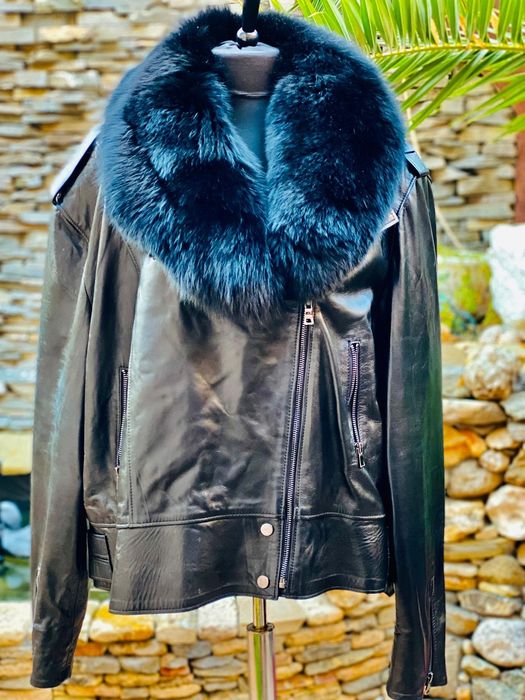 Geaca blana naturala