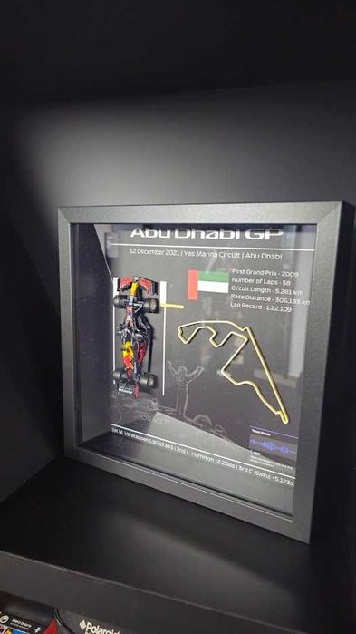 Tablou masina Formula 1 RedBull Racing Model RB16b Bburago
