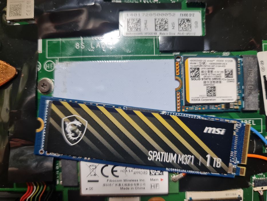 Vand Solid State Drive (SSD) laptop KiOXiA 512 Gb NVMe M.2. mini (RAR)