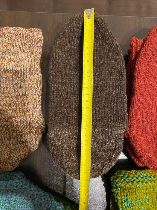 Вълнени шушони, Чорапи, терлици