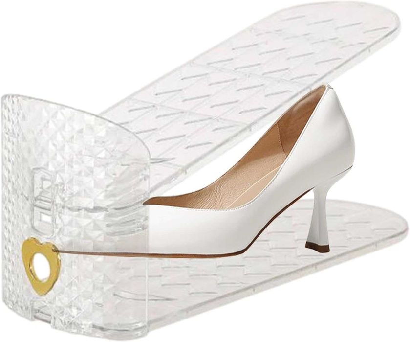 Органайзер за обувки, регулируема поставка за обувки за гардероб