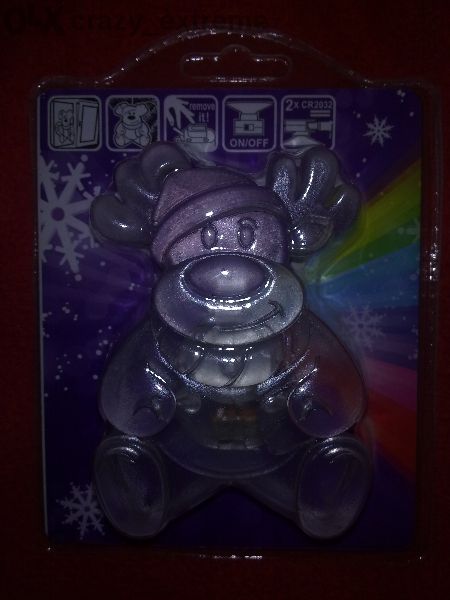 Продавам светеща коледна играчка на Милка(milka)- еленче и топка