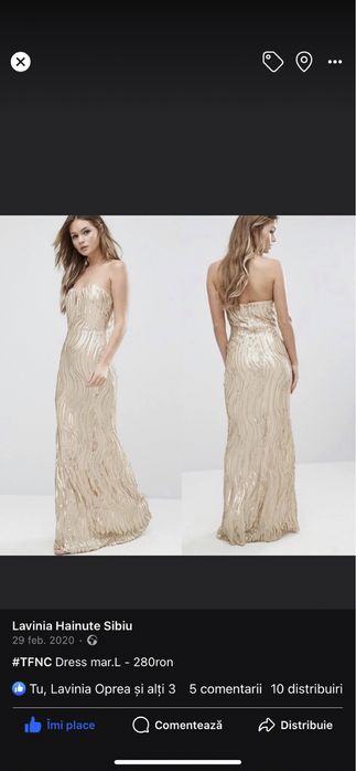 ASOS rochii de seara L/ XL