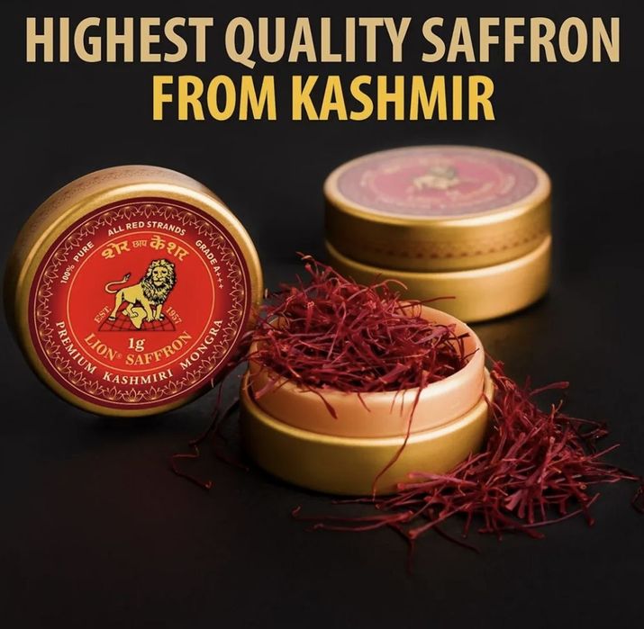 Șofran de Kashmir AUTENTIC - Lot 10 x 1g - Calitate Premium A+++