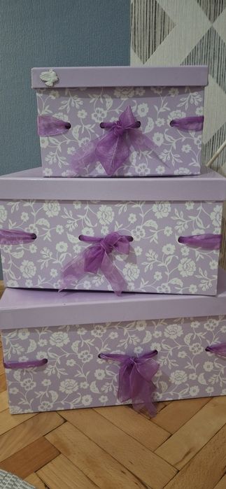 Три кутии за съхранение