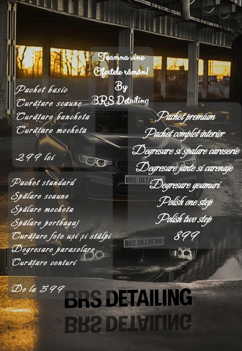 Detailing auto by BRS