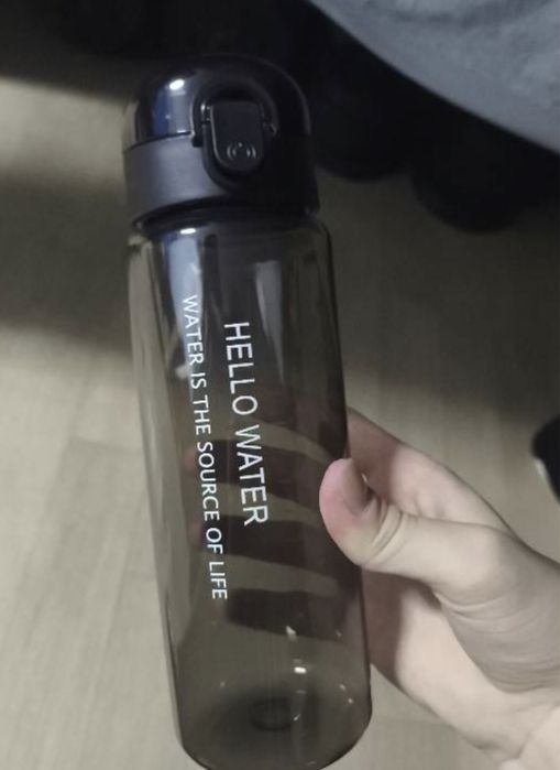 Бутылка для воды 780 мл черный