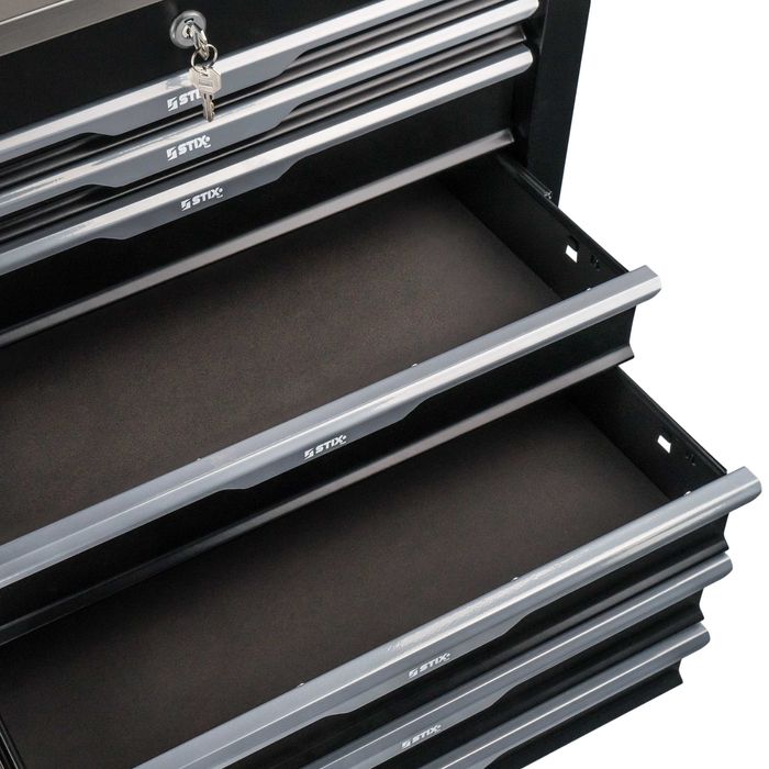 Dulap de scule cu 7 sertare, blat inox