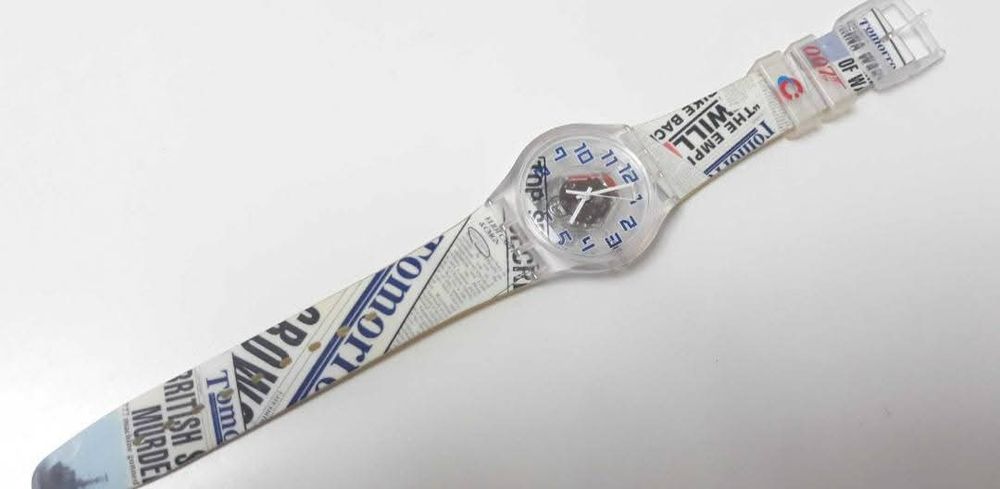 Ceas Elvetian James Bond 007 Swatch SUJK138  - Elliot Carver