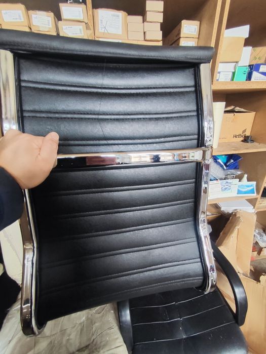 Облегалка за Офис стол черен