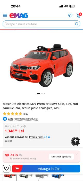 masinuta elctrica 12 volti