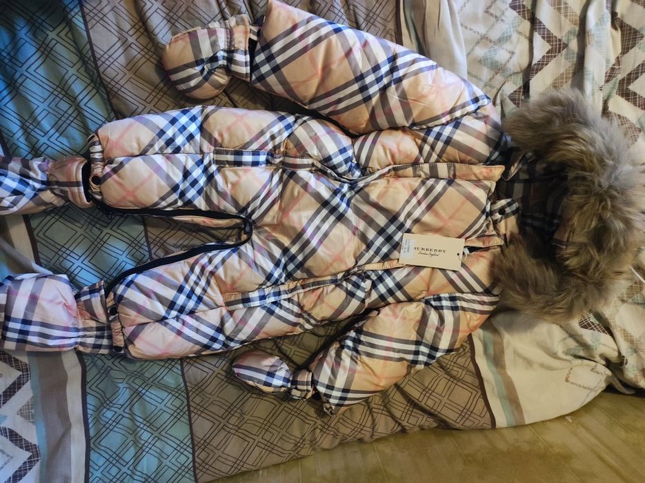 Детский зимний комбинезон