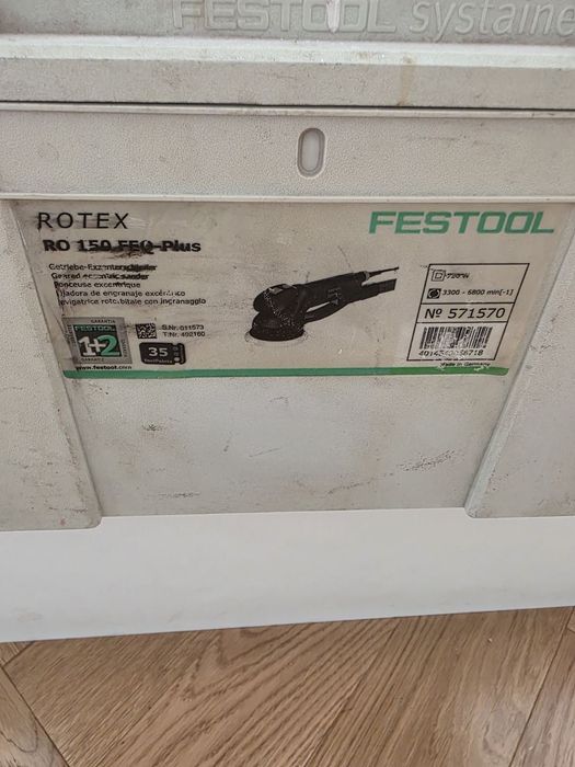 Машини FESTOOL Rotex 150 DSG-AG 125 Renofix RG130