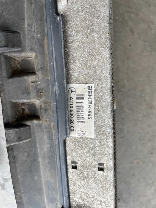 Интеркулер Mercedes E-class w210 220