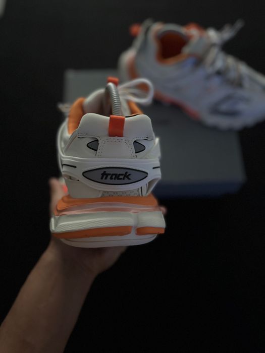 BALENCIAGA TRACK “White and Orange”