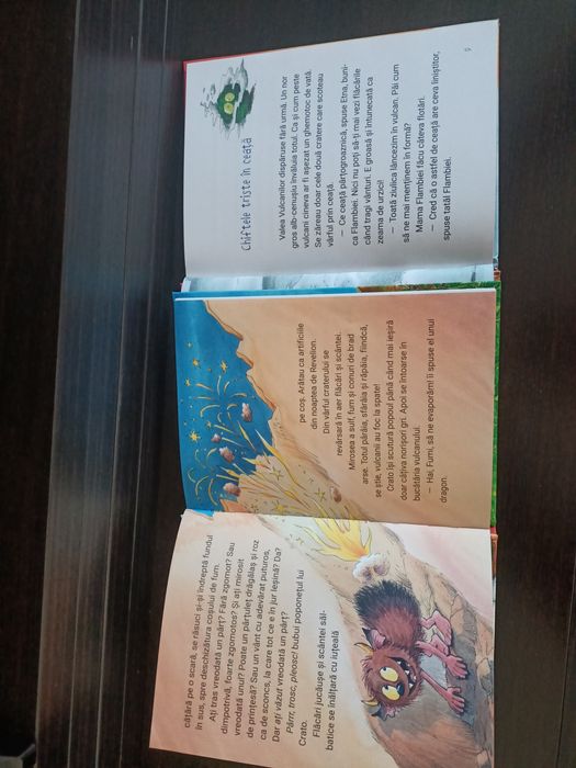 Vulcanii carti povesti copii 6-8ani