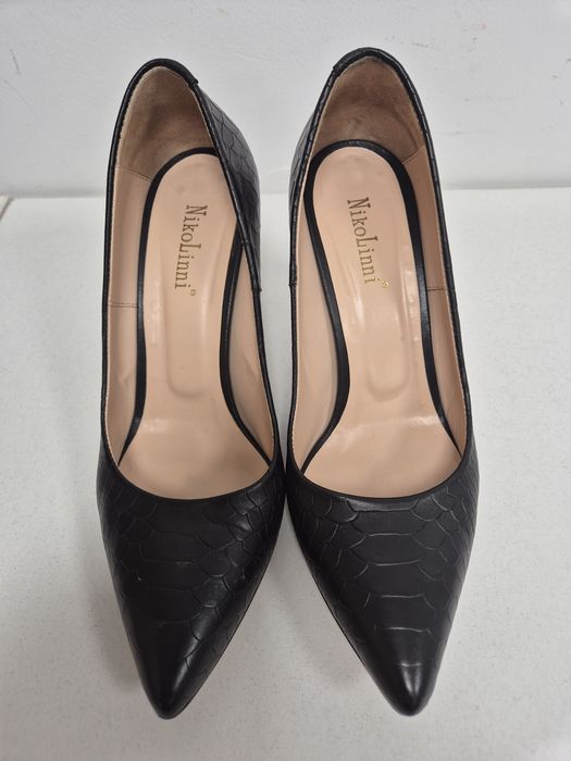 Дамски официални обувки естествена кожа