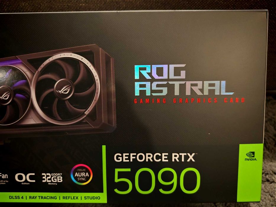 Видео карта ASUS ROG ASTRAL RTX 5090 32GB GDDR7 OC Edition