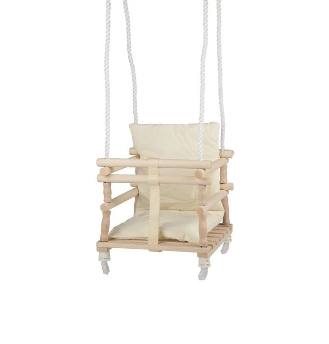 Детска дървена люлка