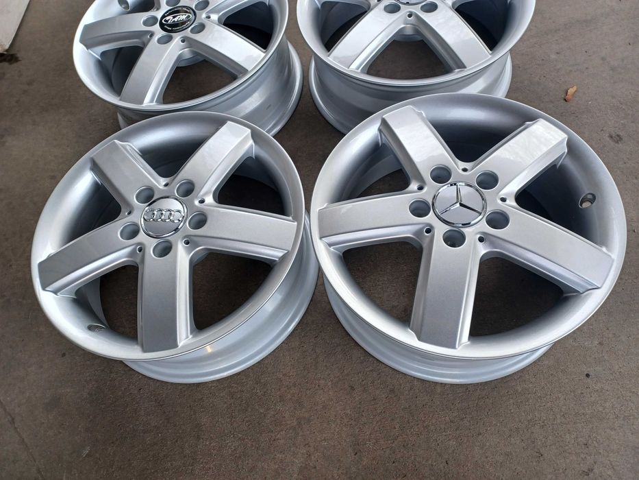 4 бр. чисто нови алуминиеви джанти RC DESIGN 16'' 5x112 ф66.6 ET46, 6J