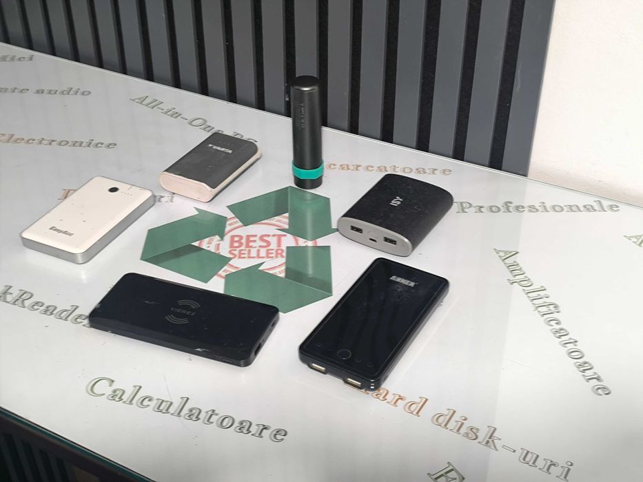 Lot Power Bank-uri și Încărcătoare Portabile - Diverse Mărci
