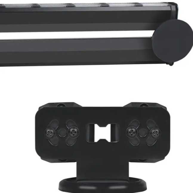 Rampa strobo flash portocaliu - girofar led 12v - 24 v