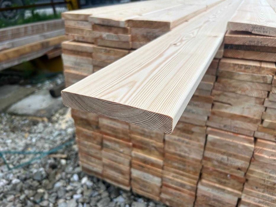 Larice Canadian 22x140 mm – lambriu premium exterior, durabilă, aspect natural