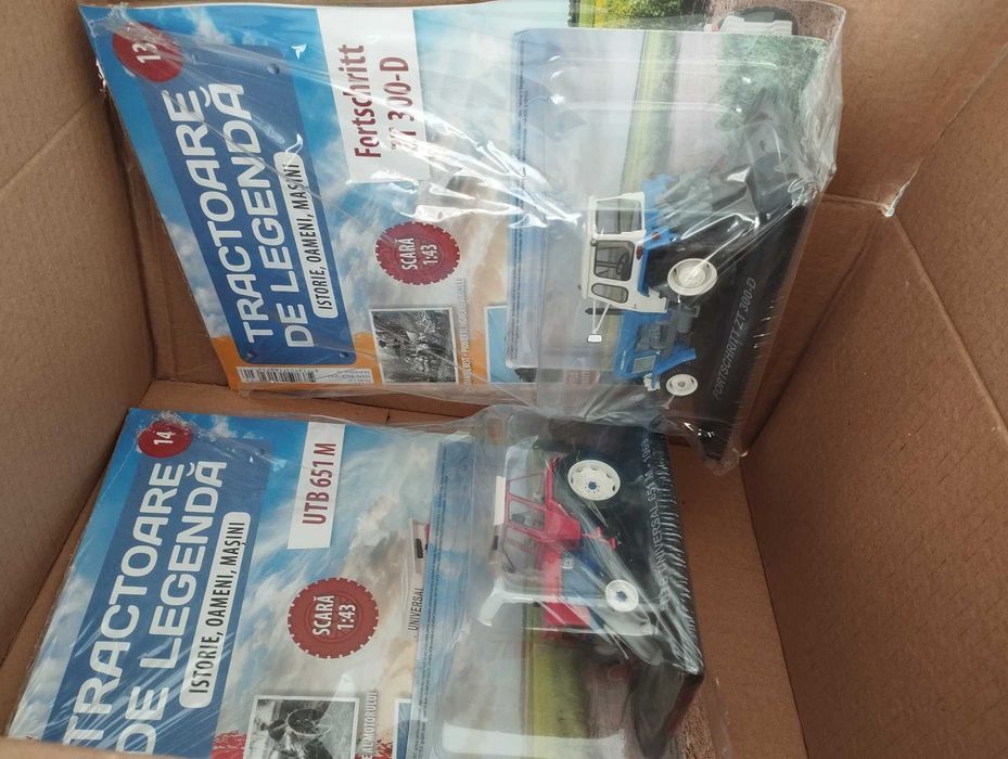 Set revista+ tractorașe la tractorașe de legenda