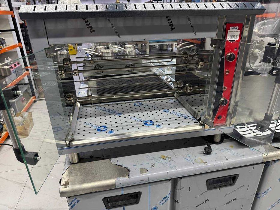 Юмшоқ жўжа товуқ пишириш учун Туркия Silverinox токли гриль аппарат