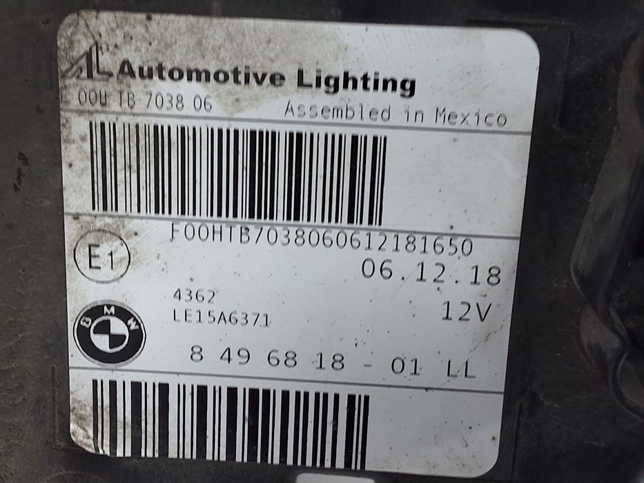 far dreapta bmw x3 (2017->) [g01] 2.0 motorina 2018