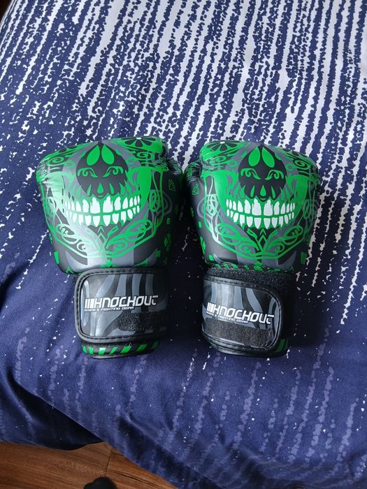 Mănuși de box knockout+Bandaje 4 metrii