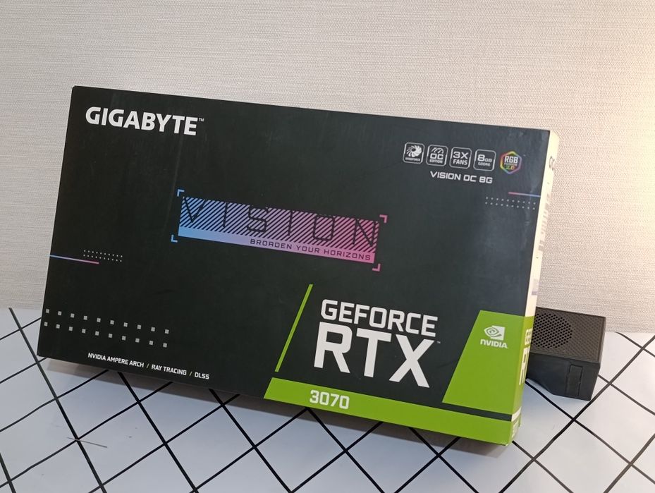 Gigabyte geforce rtx 3070 vision Видеокарта RTX