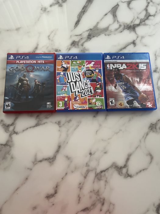 Три дискови игри за плейстейшън4