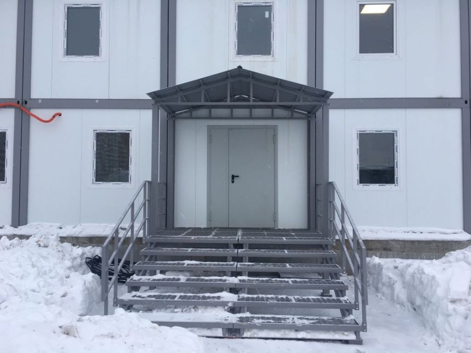 Модульные здания, блок контейнеры под ключ