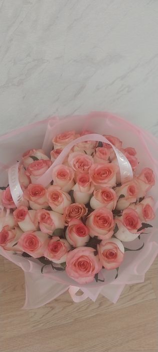 Букет из роз 35штук