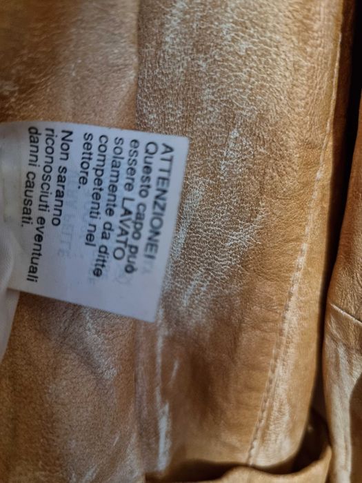 Geaca piele virgina - nepurtata niciodata - Made in italy Originals