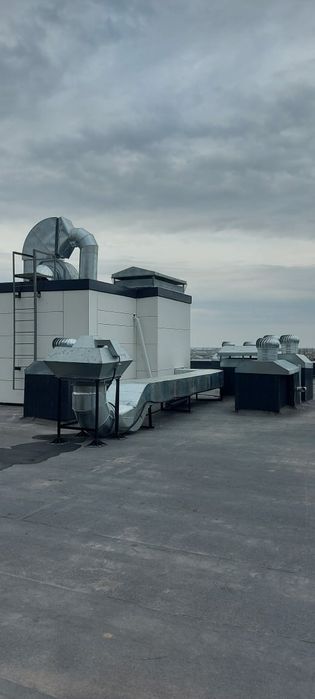 Вентиляция монтаж. Вытяжка