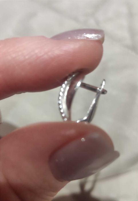 Серьги женские серебро