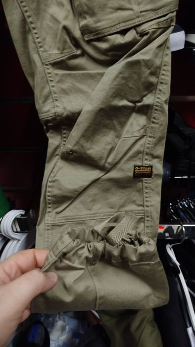 Оригинален карго G-Star Raw Rovic Zip W33 W34 панталон нов мъжки