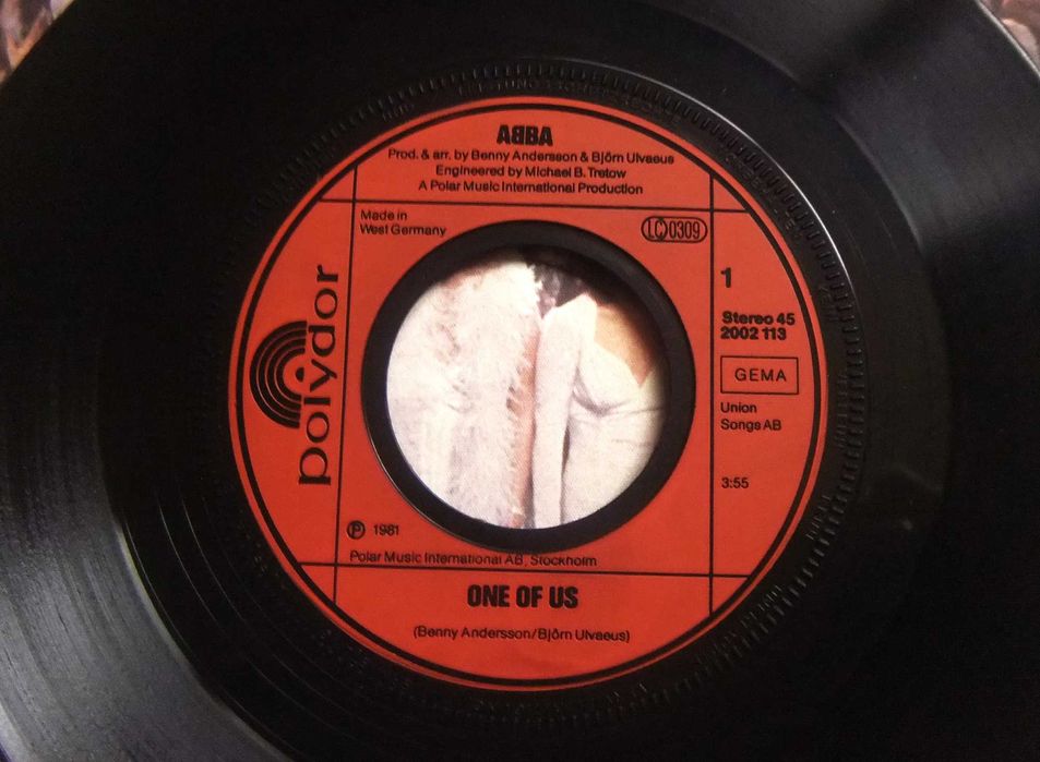 Малка грамофонна плоча - ABBA